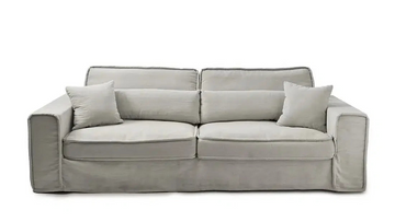 Riviera Maison 2,5-Sitzer-Sofa Metropolis, Cotton Stone