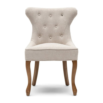 Riviera Maison Esszimmerstuhl George Dining Chair Glossy Flax
