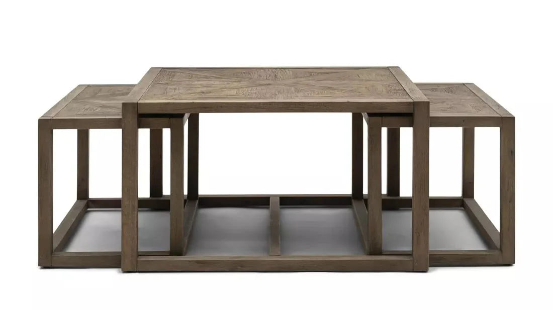 Riviera Maison Couchtisch Set Romora Bay 80x80 cm