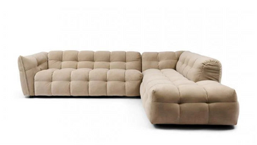 Riviera Maison Ecksofa Imperial Right, Velvet Rich Almond
