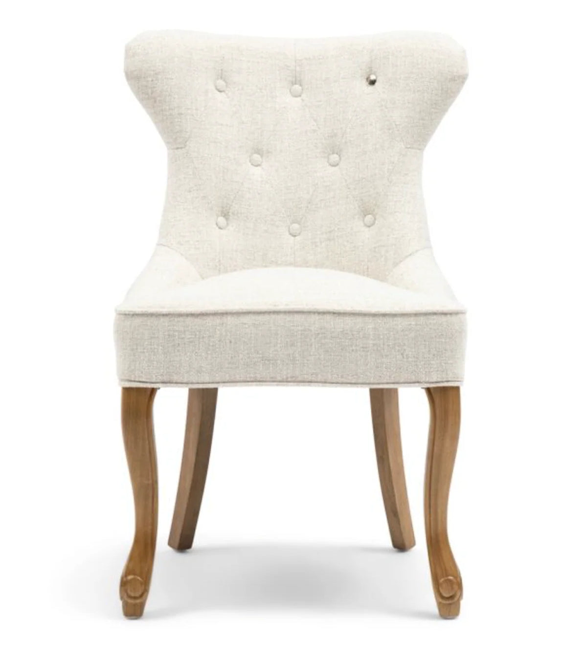 Riviera Maison Esstischstuhl George, Antique White, Rich Tweed