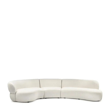 Rivièra Maison San Remo Sofa Couch 3,5-Sitzer Simply White
