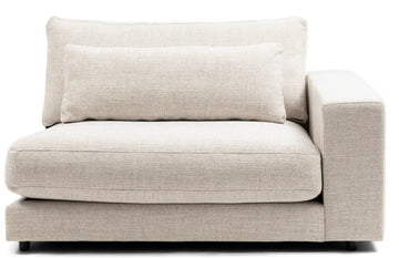 Riviera Maison Stephen Corner Arm Right, rich tweed, antique white