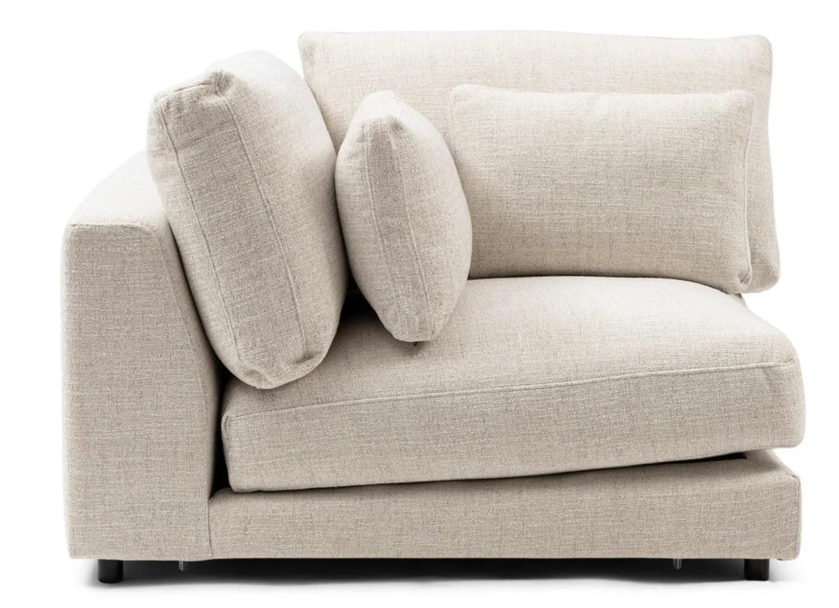Riviera Maison Stephen Corner, rich tweed, antique white