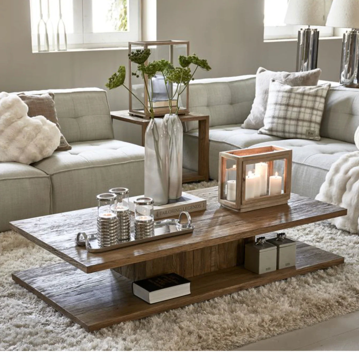 Riviera Maison Couchtisch Vermont, 160x80