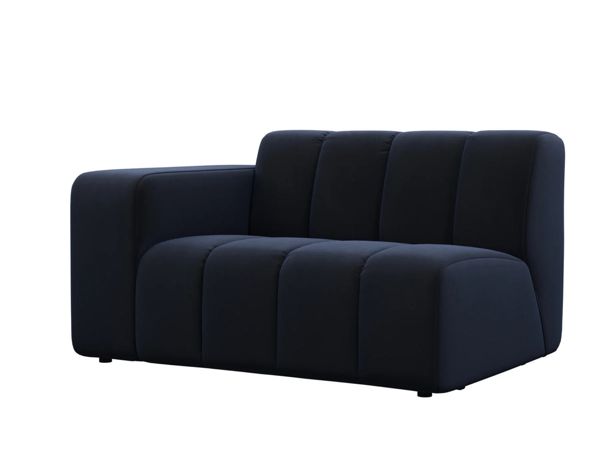 Riviera Maison Dazzle Corner Arm L, Midnight Navy