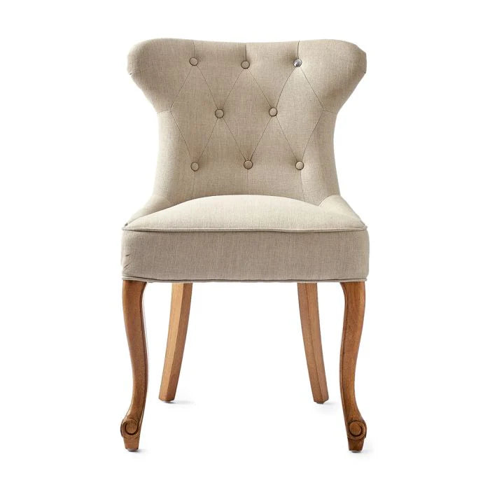 Riviera Maison Esszimmerstuhl George, Flax, Linen
