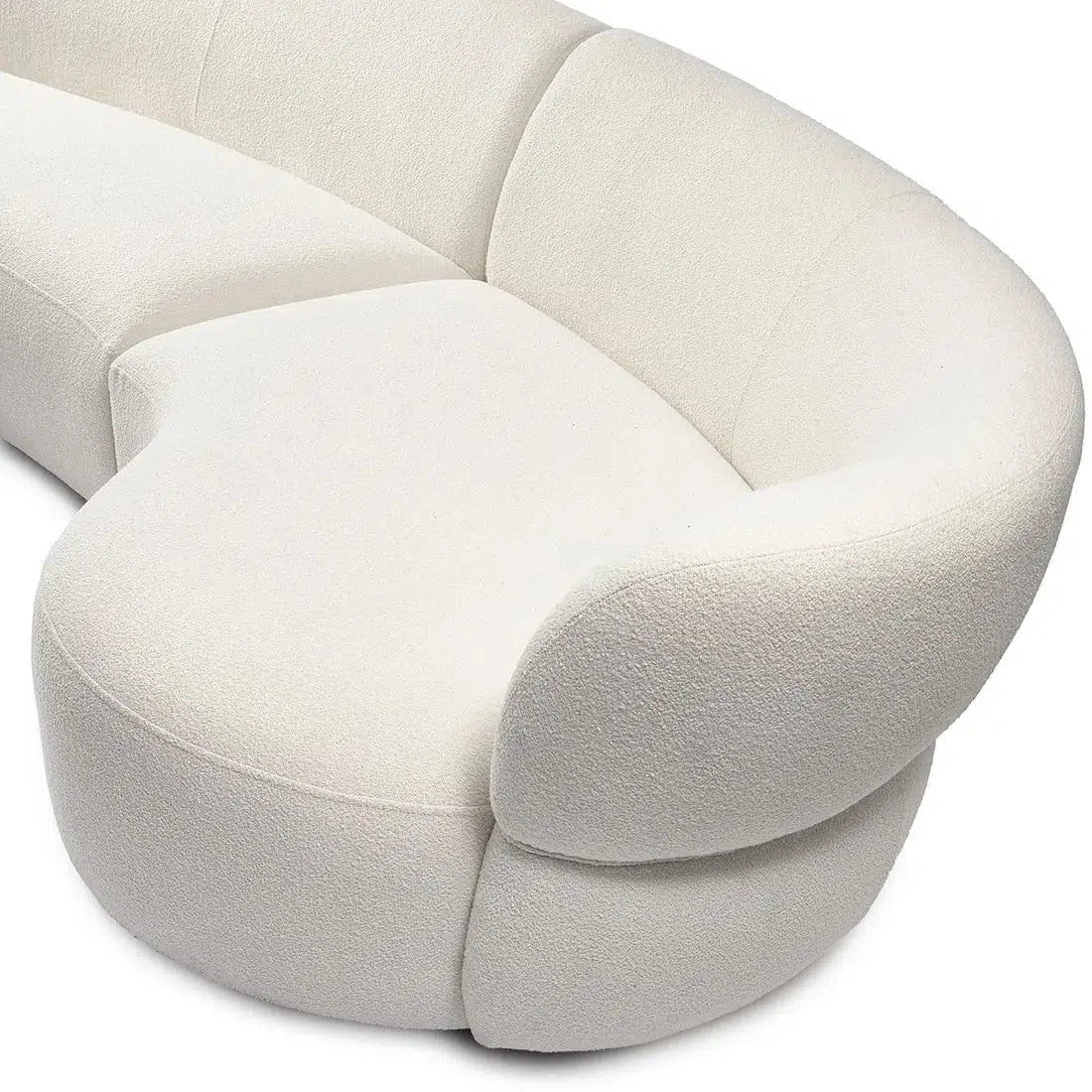 Rivièra Maison San Remo Sofa Couch 3,5-Sitzer Simply White