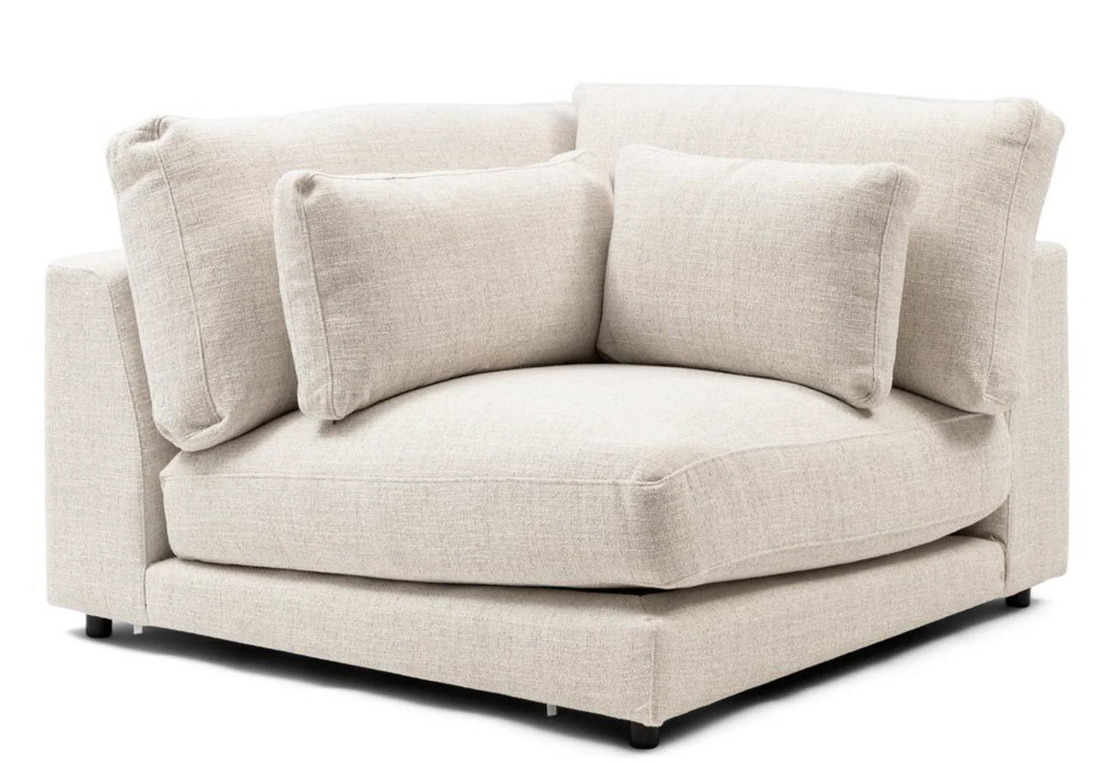 Riviera Maison Stephen Corner, rich tweed, antique white