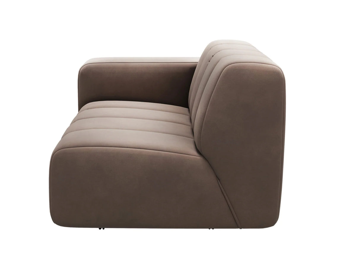Riviera Maison Dazzle Corner Arm L, Rich Almond