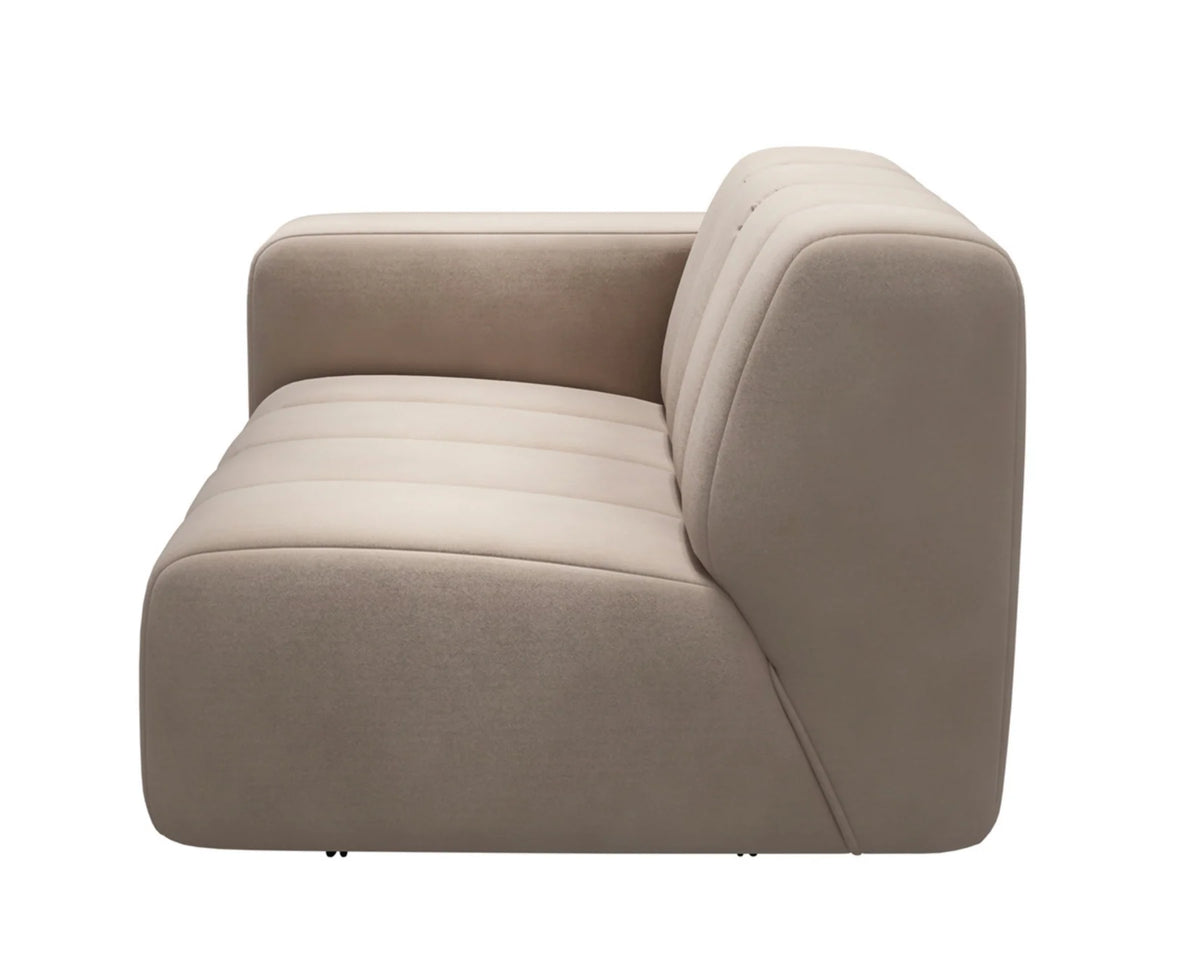 Riviera Maison Dazzle Corner Arm L, Taupe