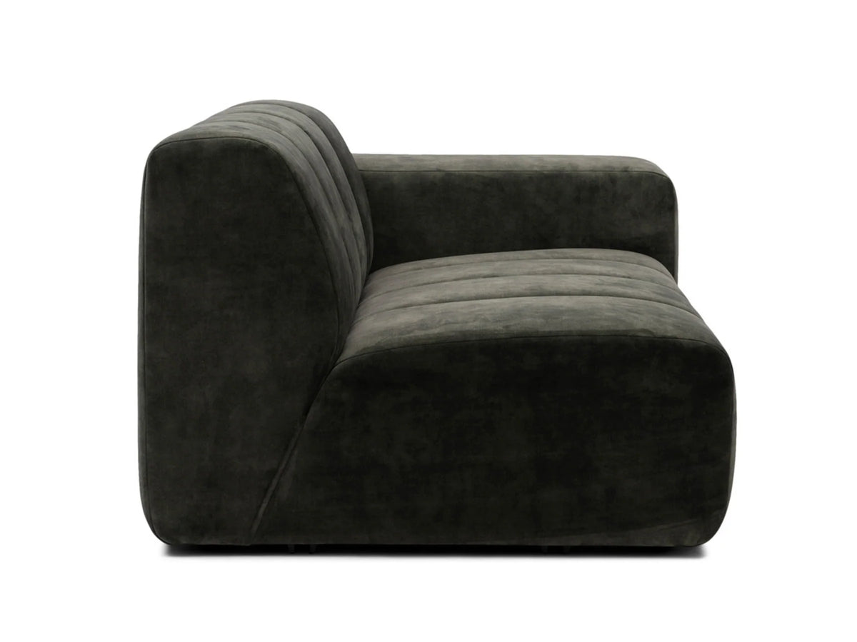 Riviera Maison Dazzle Corner Arm R, Velvet Ivy