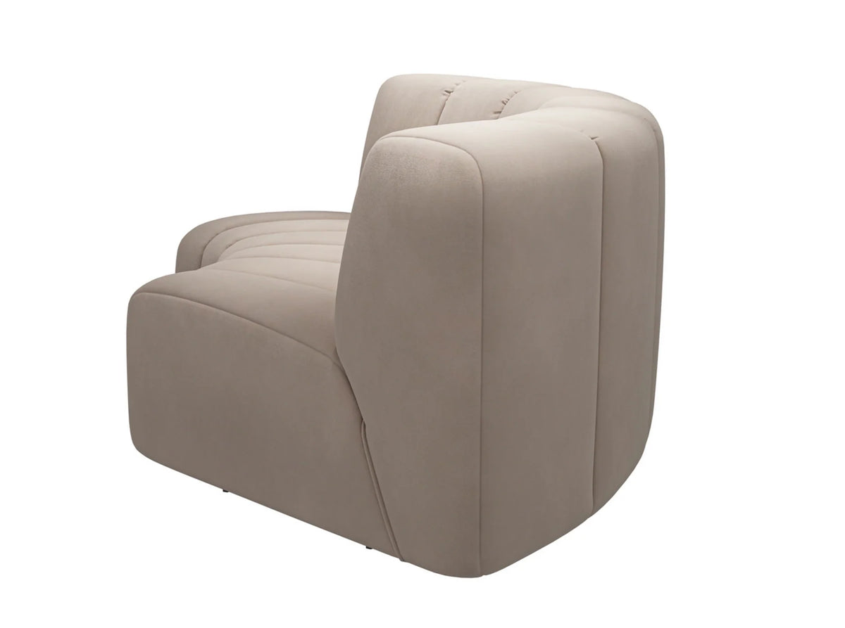 Riviera Maison Dazzle Corner Round Light Taupe