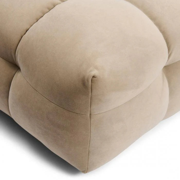 Riviera Maison Ecksofa Imperial links Velvet Rich Almond