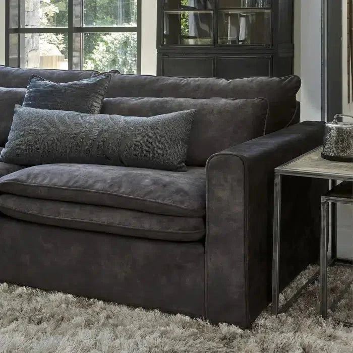 Riviera Maison Ecksofa Links Continental, Grimaldi Grey