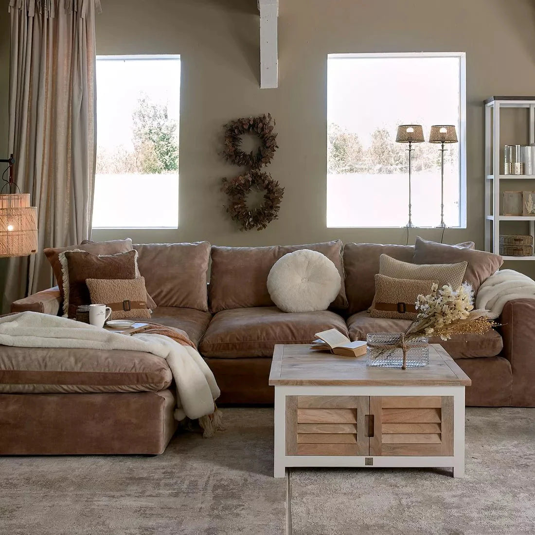 Riviera Maison Couchtisch Pacifica, 90x90