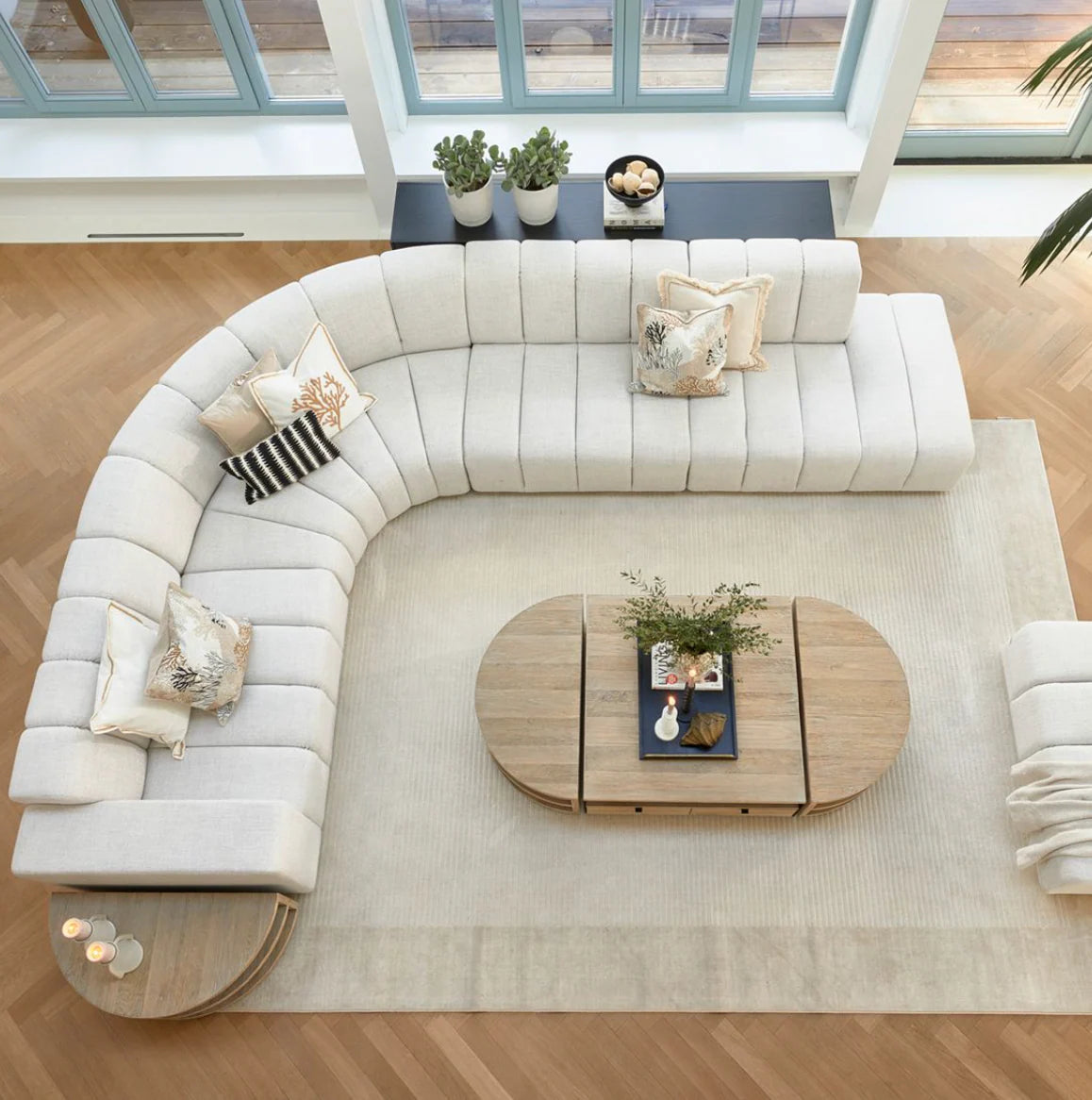 Riviera Maison Dazzle Center Antique White