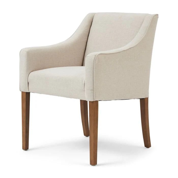 Riviera Maison Esszimmerstuhl Savile Row, Flanders Flax, Oxford Weave