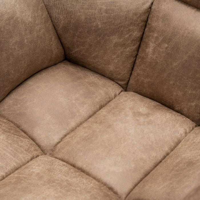Riviera Maison Esszimmerstuhl Carnaby, Camel, Turn Leg