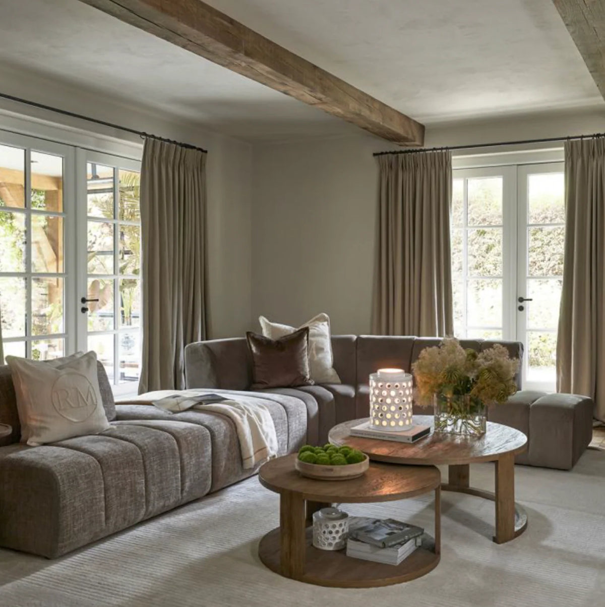 Riviera Maison Couchtisch Astoria, Set von 2
