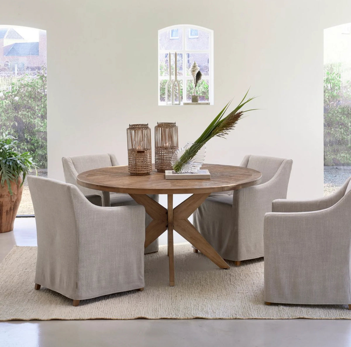 Riviera Maison Portland Dining Table Dia 150cm
