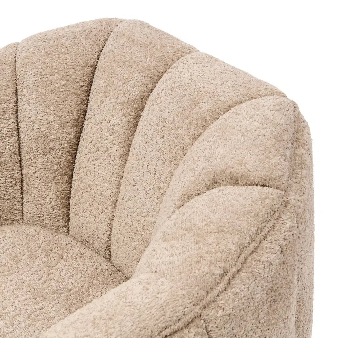 Riviera Maison Sessel St. Lewis Swivel, Soft Walnut