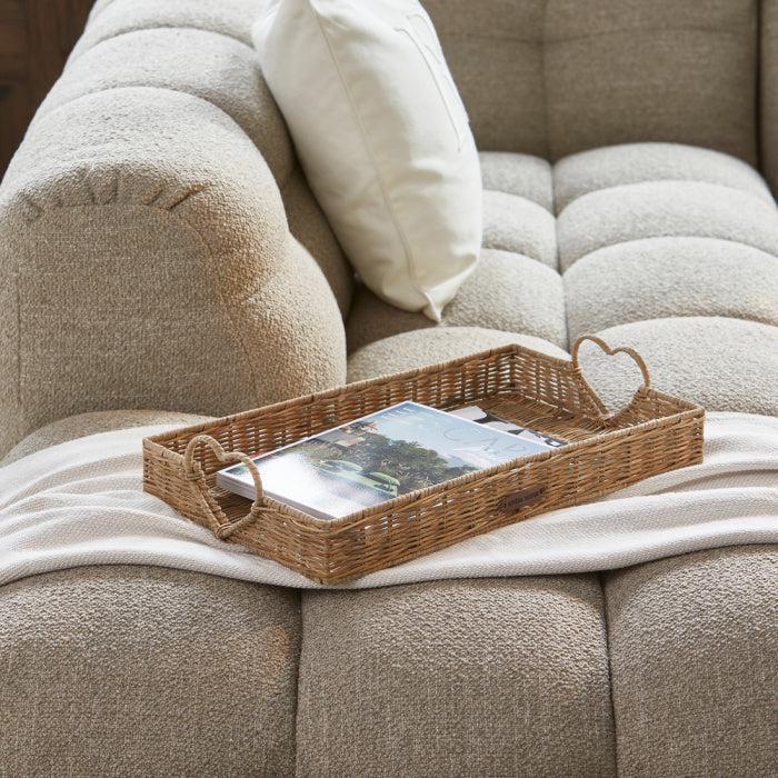 Rivièra Maison Ecksofa Imperial Rechts Natural Grey
