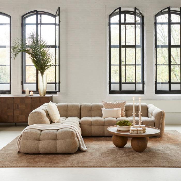 Rivièra Maison Ecksofa Imperial Rechts Natural Grey
