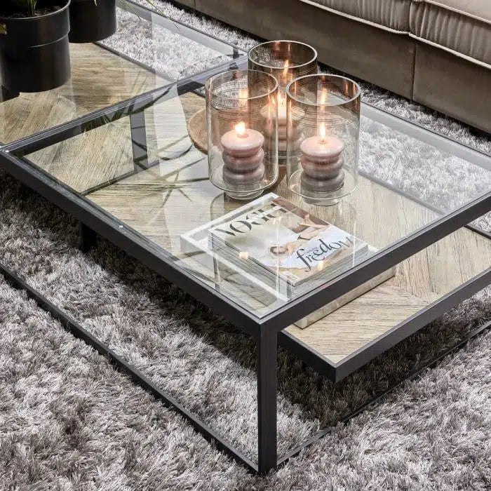 Riviera Maison Couchtisch Graydon, 180x80