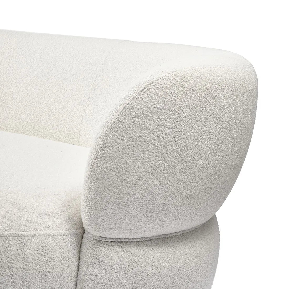 Rivièra Maison San Remo Sofa Couch 3,5-Sitzer Simply White