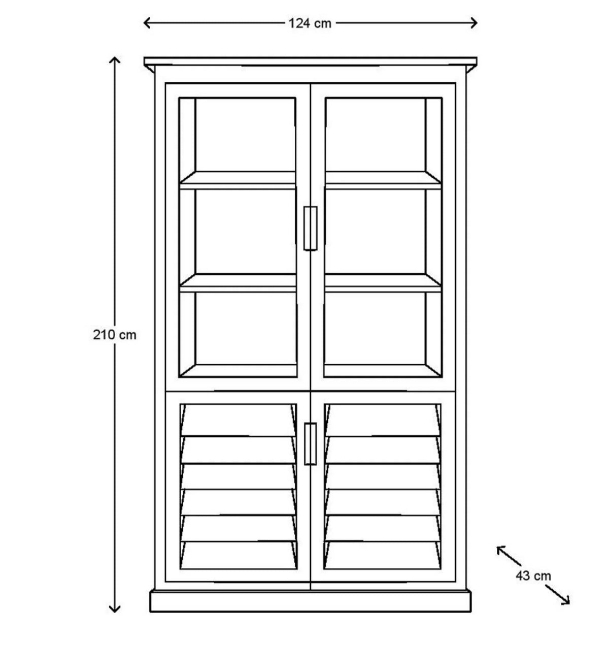Riviera Maison Buffetschrank Pacifica, M
