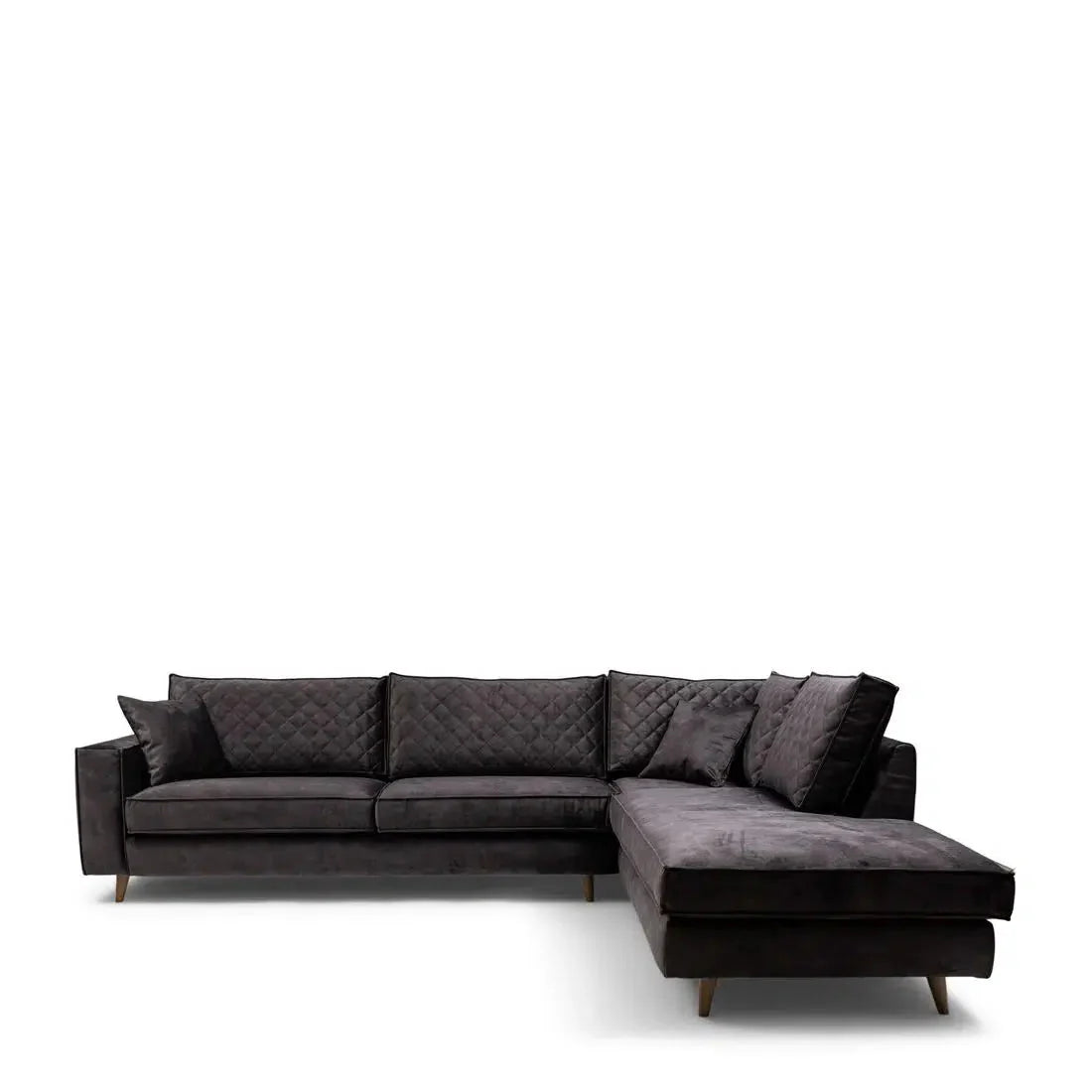Riviera Maison Ecksofa Rechts Kendall, Grimaldi Grey